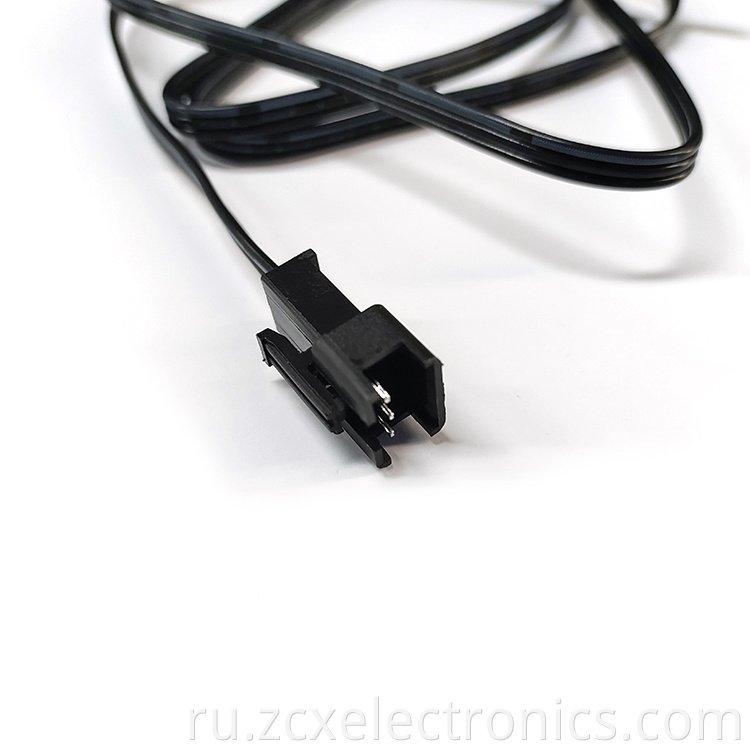 Bare copper power cord